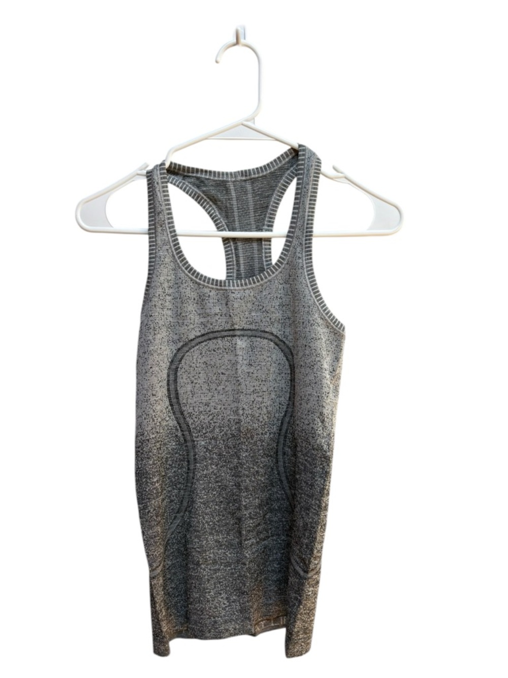 lululemon athletica Gray Seamless Racerback Tank